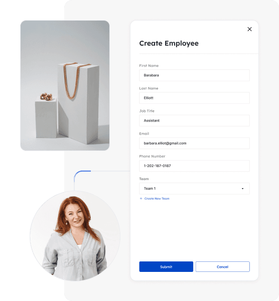 Employee profile creation