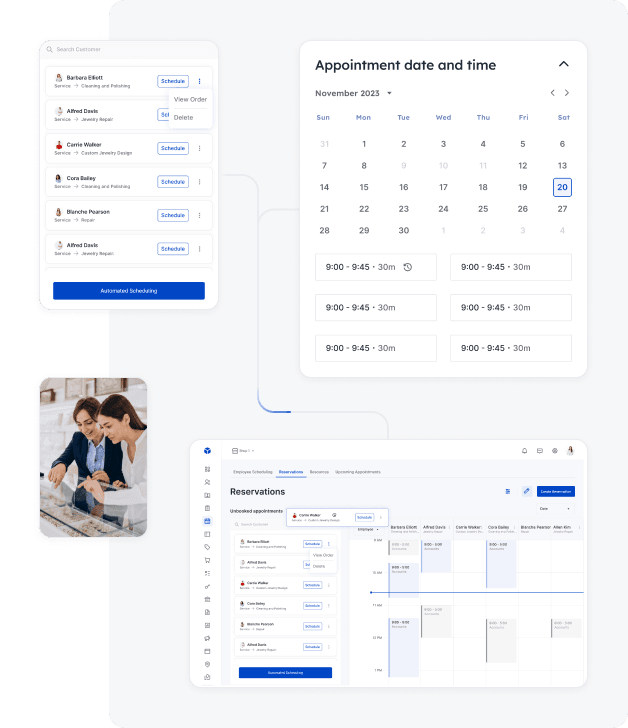 Booking Software to Schedule Appointements for Your Jewelry Store